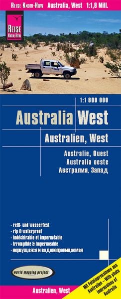 Produktbild: Reise Know-How Landkarte Australien, West / Australia, West (1:1.800.000)