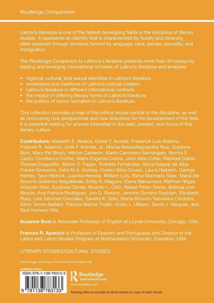 Produktbild: The Routledge Companion to Latino/a Literature