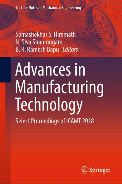 Produktbild: Advances in Manufacturing Technology