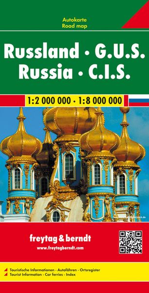 Russland GUS 1 : 2 000 000 / 1 : 8 000 000, Sonstige von , KOMPASS freytag und berndt, 978-3-85084-237-2