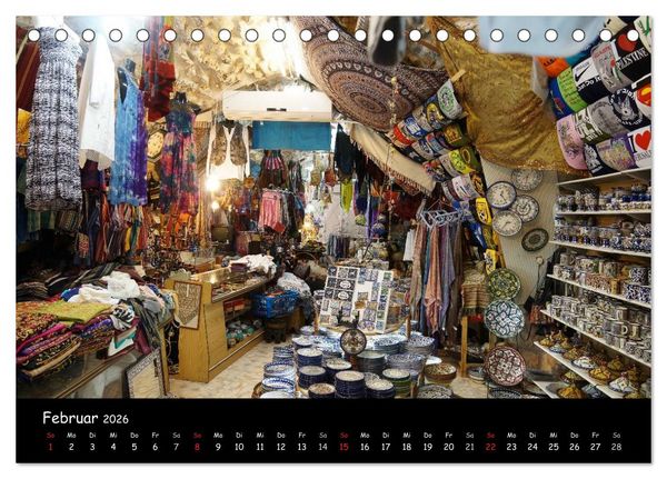 Produktbild: Israel - eindrucksvoll, anders, sch&ouml;n! (Tischkalender 2026 DIN A5 quer), CALVENDO Monatskalender