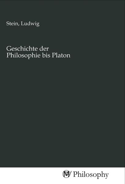 Produktbild: Geschichte der Philosophie bis Platon