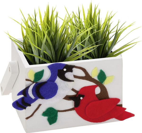Produktbild: Folia Bastelfilz BASIC, selbstklebend, 20x30cm, 10 Blatt farbig