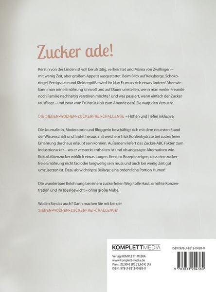 Produktbild: Mein s&uuml;&szlig;es Leben ohne Zucker