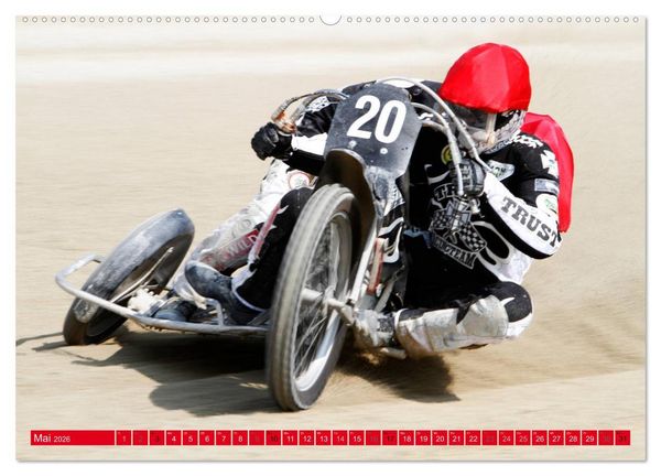 Produktbild: Speedway Sandbahn (Wandkalender 2026 DIN A2 quer), CALVENDO Monatskalender