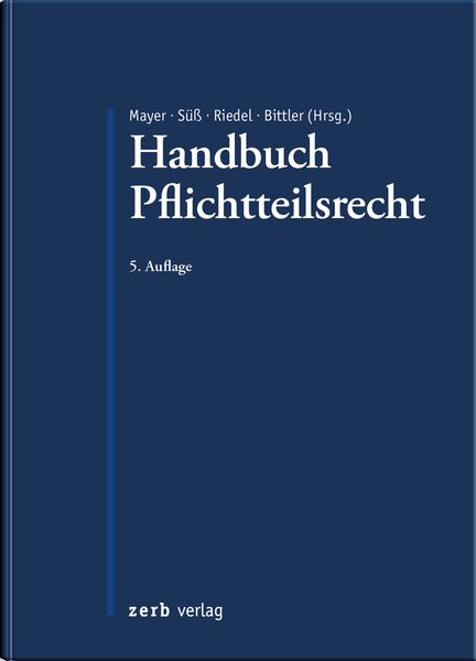 Produktbild: Handbuch Pflichtteilsrecht