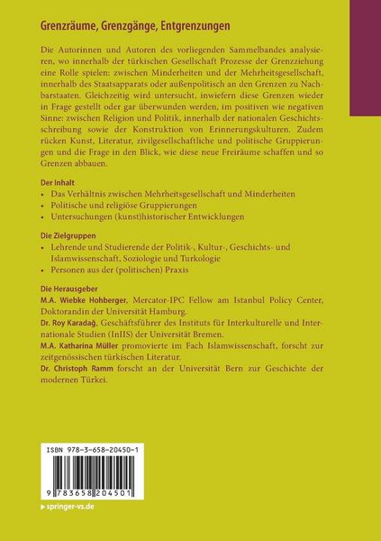 Produktbild: Grenzr&auml;ume, Grenzg&auml;nge, Entgrenzungen