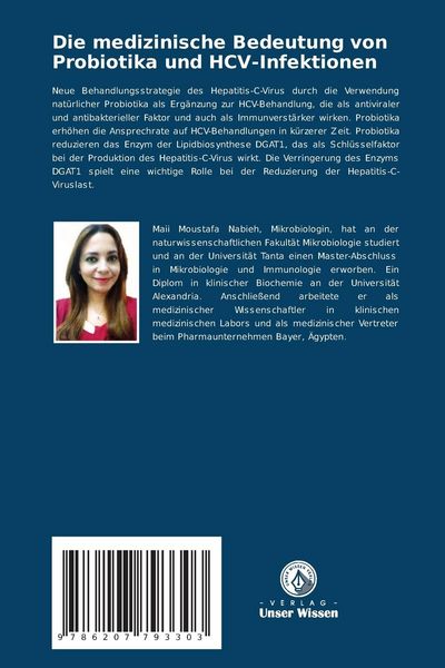 Produktbild: Die medizinische Bedeutung von Probiotika und HCV-Infektionen