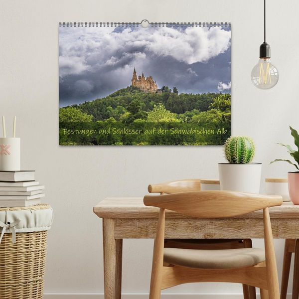 Produktbild: Festungen und Schl&ouml;sser auf der Schw&auml;bischen Alb (Wandkalender 2026 DIN A3 quer), CALVENDO Monatskalender