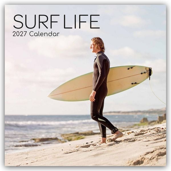Produktbild: Surf Life &ndash; Surfen &ndash; Surfing 2027 &ndash; 16-Monatskalender