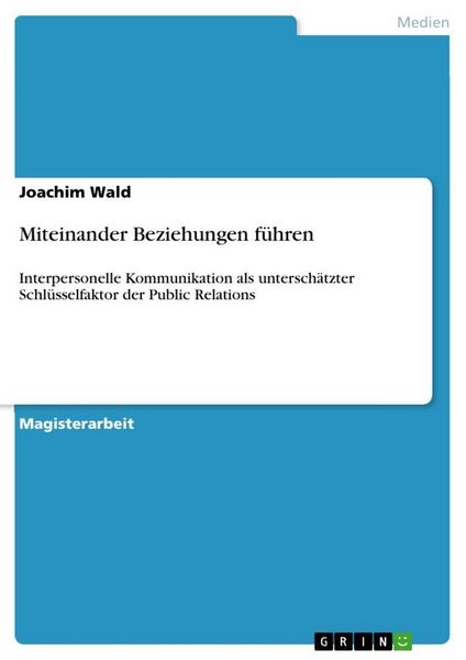 Produktbild: Miteinander Beziehungen f&uuml;hren