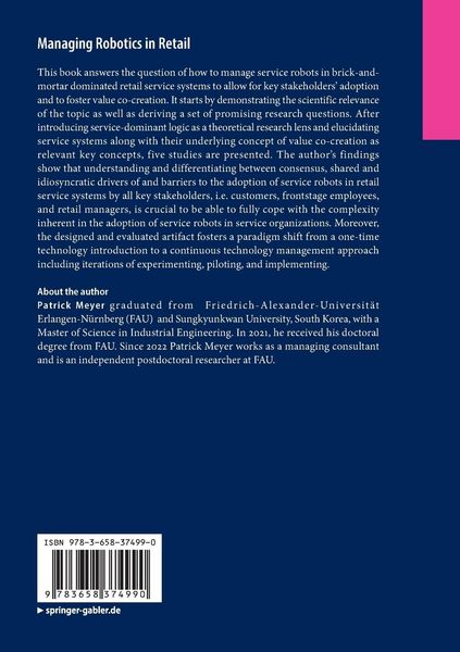 Produktbild: Managing Robotics in Retail