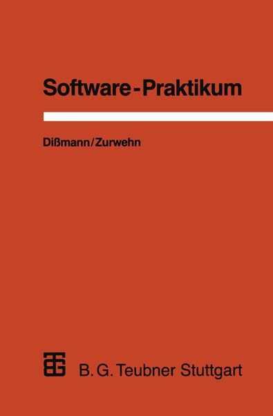 Software-Praktikum, Taschenbuch von Volker Zurwehn, Vieweg & Teubner, 9783519022831