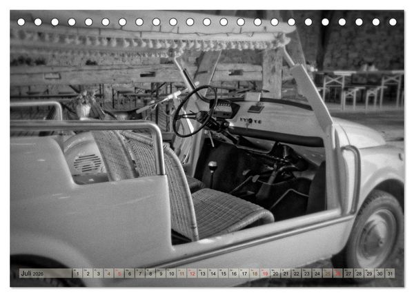 Produktbild: il Cinquecento - Details im Fokus - im Look eines legend&auml;ren Analogfilms (Tischkalender 2026 DIN A5 quer), CALVENDO Monatskalender