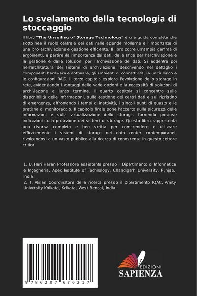 Produktbild: Lo svelamento della tecnologia di stoccaggio
