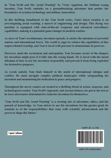 Produktbild: Tom Swift and his Aerial Warship