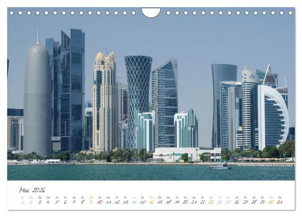 Produktbild: Doha, die arabische Welt im Aufbruch (Wandkalender 2026 DIN A4 quer), CALVENDO Monatskalender