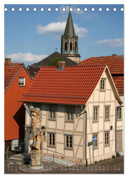Produktbild: Rotenburg an der Fulda (Tischkalender 2026 DIN A5 hoch), CALVENDO Monatskalender