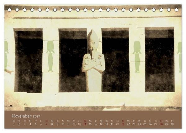 Produktbild: &Auml;gypten Nostalgie & Antike 2027 (Tischkalender 2027 DIN A5 quer), CALVENDO Monatskalender