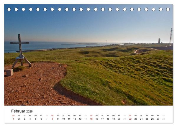 Produktbild: Helgoland (Tischkalender 2026 DIN A5 quer), CALVENDO Monatskalender