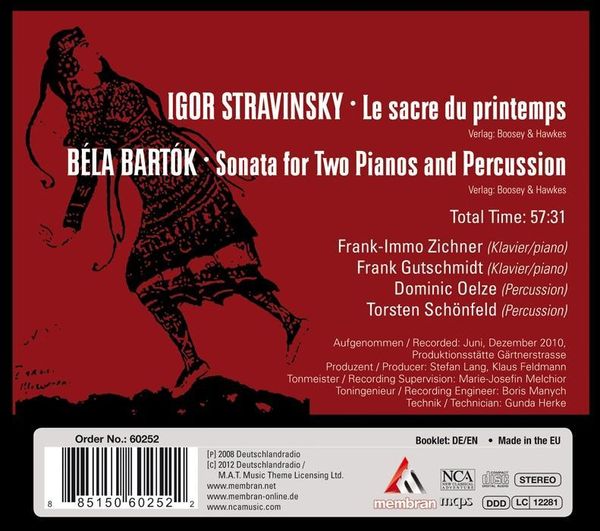 Produktbild: Strawinski: Le Sacre du printe