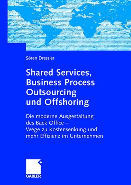 Produktbild: Shared Services, Business Process Outsourcing und Offshoring