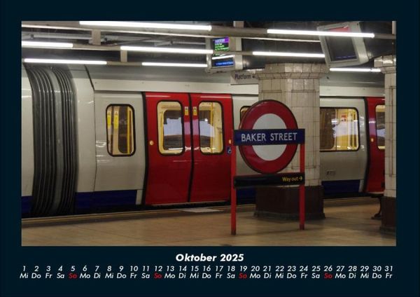 Produktbild: London 2025 Fotokalender DIN A4