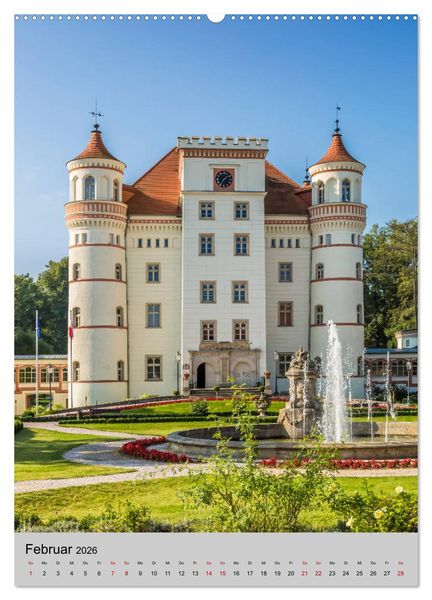 Produktbild: NIEDERSCHLESIEN Idylle und Historie (Wandkalender 2026 DIN A2 hoch), CALVENDO Monatskalender