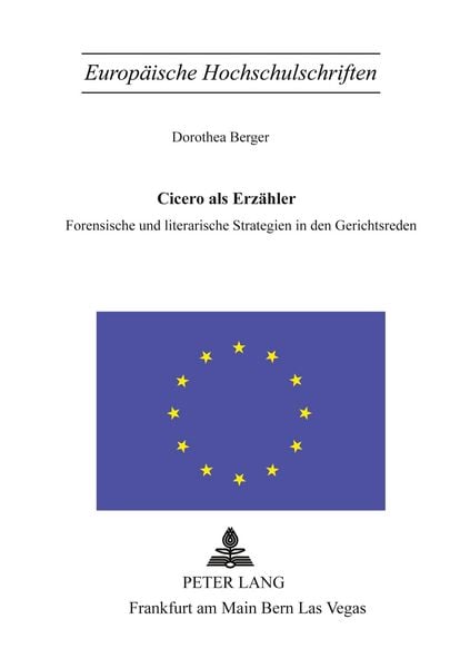 Produktbild: Cicero als Erz&auml;hler