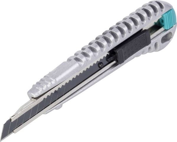 Produktbild: Wolfcraft 4305000 Metall-Abbrechklingenmesser 9mm 1St.