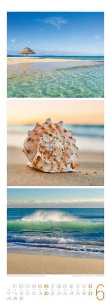 Produktbild: BeachTime Triplet-Kalender 2027 | Sonne, Sand & Meer