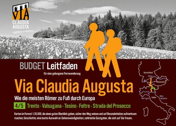 Produktbild: Fern-Wander-Route Via Claudia Augusta 4/5 Altinate Budget