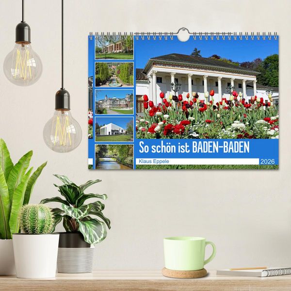 Produktbild: So sch&ouml;n ist Baden-Baden (Wandkalender 2026 DIN A4 quer), CALVENDO Monatskalender