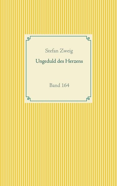 Produktbild: Ungeduld des Herzens