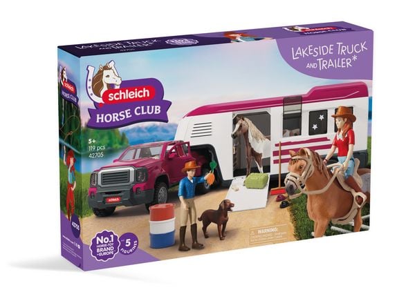 Produktbild: schleich&reg; 42705 Lakeside Truck mit Anh&auml;nger