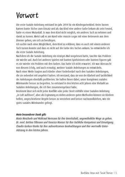 Produktbild: Konflikte l&ouml;sen mit Social Stories