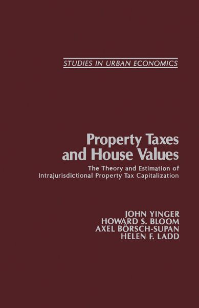 Produktbild: Property Taxes and House Values