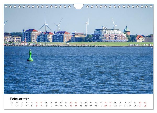 Produktbild: Reiseziele: Zwischen Nordsee und Alpen (Wandkalender 2027 DIN A4 quer), CALVENDO Monatskalender