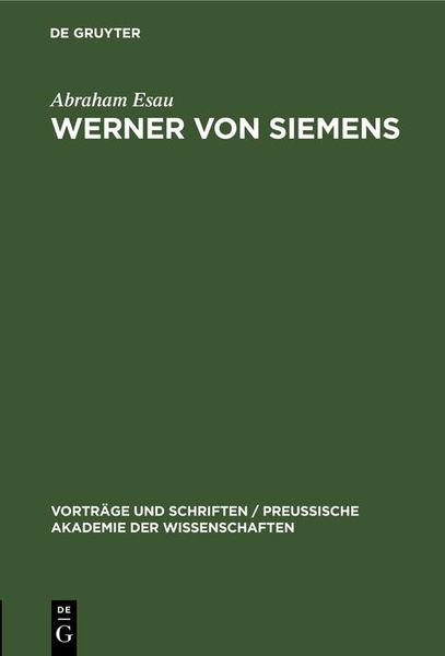 Produktbild: Werner von Siemens