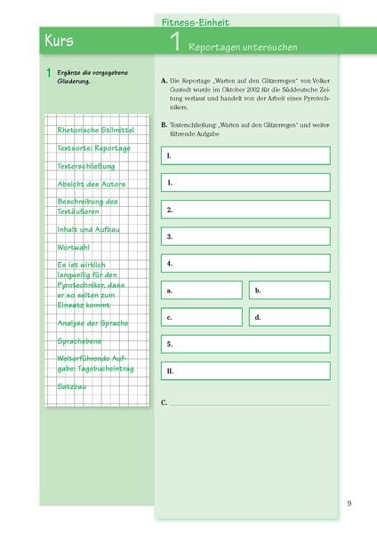 Textgebundener Aufsatz Texte Zum üben Kostenlos Königs Fitness: Textgebundener Aufsatz – TGA – Klasse 8-10 – Realschule