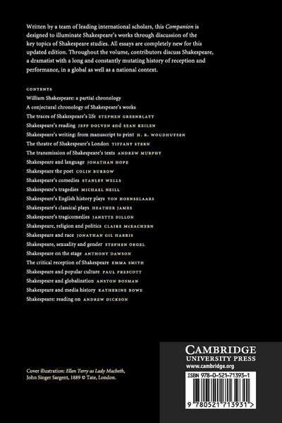 Produktbild: The New Cambridge Companion to Shakespeare