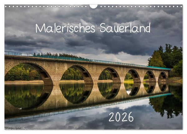 Produktbild: Malerisches Sauerland (Wandkalender 2026 DIN A3 quer), CALVENDO Monatskalender
