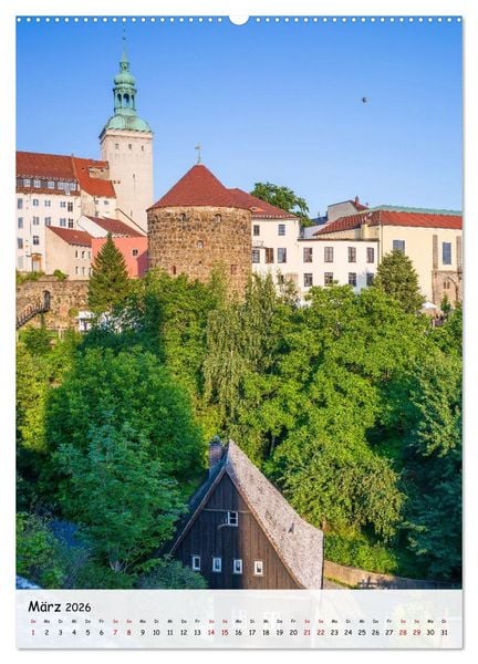 Produktbild: Bautzen - Die Sch&ouml;ne im Osten (hochwertiger Premium Wandkalender 2026 DIN A2 hoch), Kunstdruck in Hochglanz