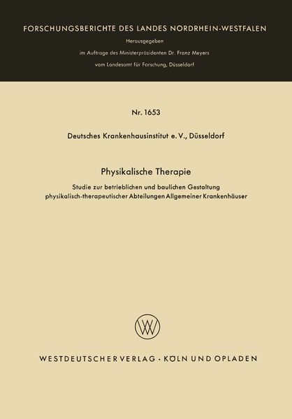 Produktbild: Physikalische Therapie