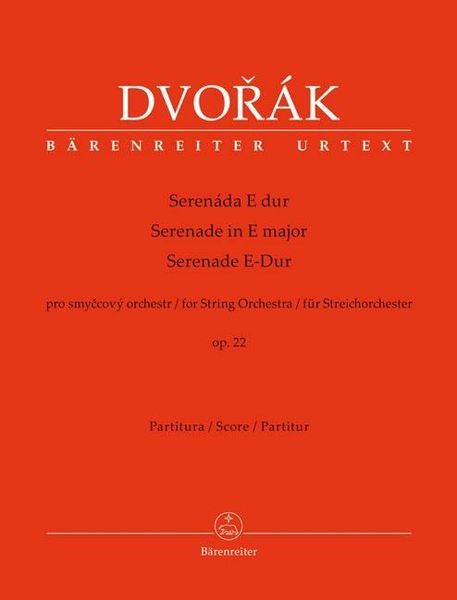 Produktbild: Serenade f&uuml;r Streichorchester E-Dur op. 22