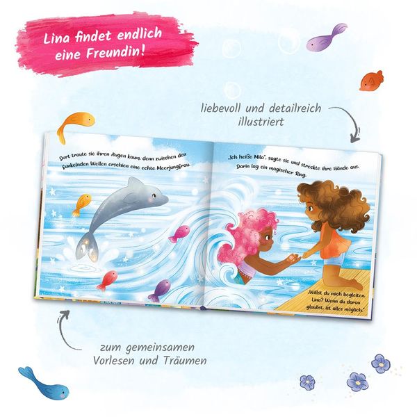 Produktbild: Tr&ouml;tsch Vorlesebuch Mila Meerjungfrau und ich