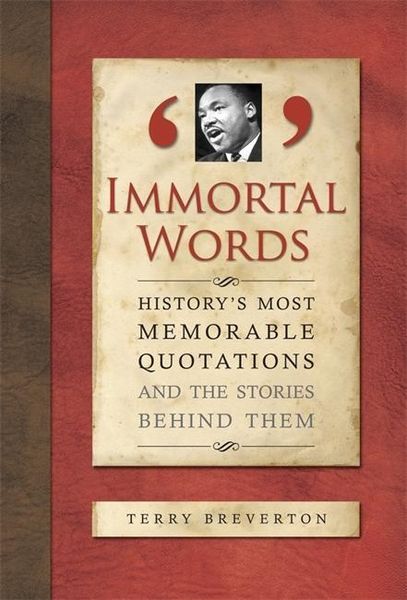 Produktbild: Breverton, T: Immortal Words