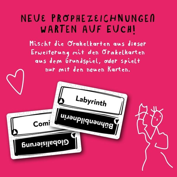 Produktbild: Krakel-Orakel Erweiterung &ndash; Neue Orakelkarten, neue Krakelstifte