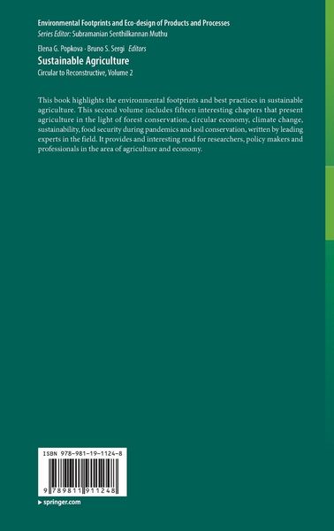 Produktbild: Sustainable Agriculture