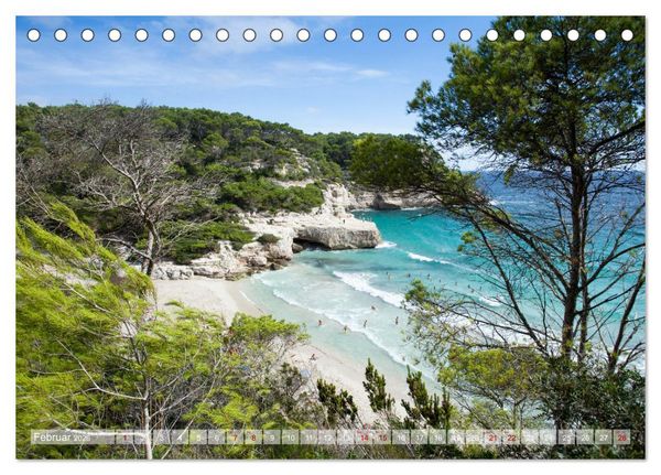 Produktbild: Menorca - Perle im MIttelmeer (Tischkalender 2026 DIN A5 quer), CALVENDO Monatskalender